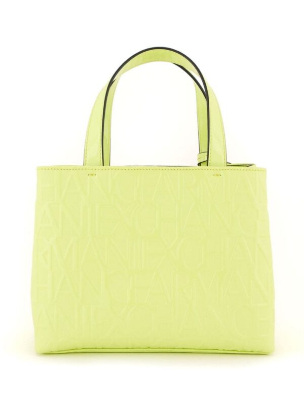22406339_52625122_1000.jpg Armani Exchange logo-embossed tote bag