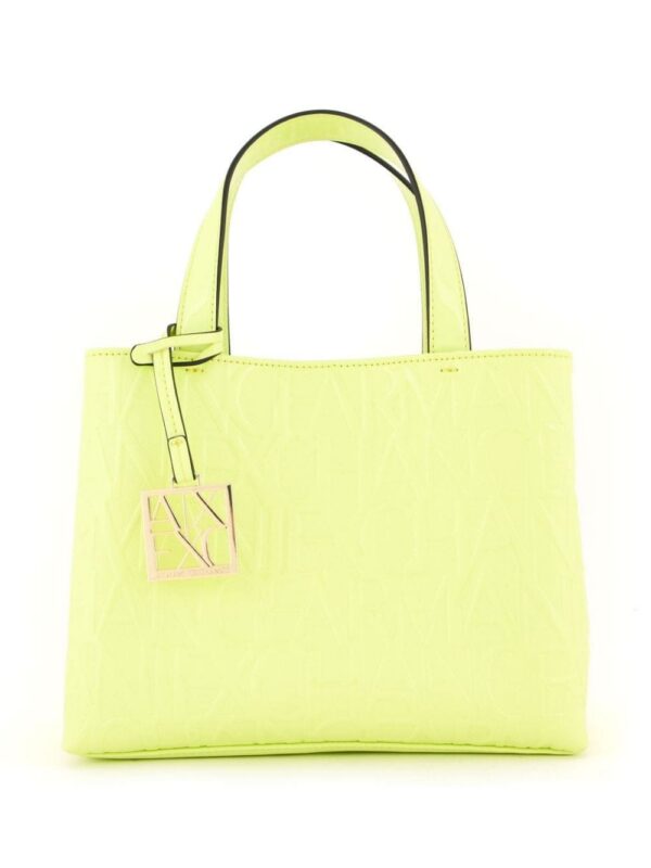22406339_52625124_1000.jpg Armani Exchange logo-embossed tote bag