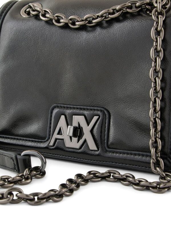 Armani Exchange logo-plaque cross body bag