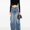 AMIRI Bandana leather crossbody bag