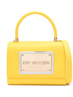22464859_52412501_1000.jpg Love Moschino logo-plaque tote bag