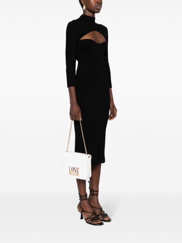 Love Moschino gem-embellished shoulder bag