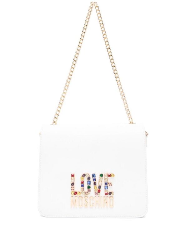 Love Moschino gem-embellished shoulder bag