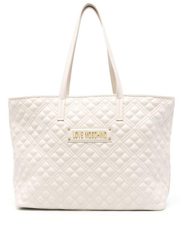22465173_52408705_1000.jpg Love Moschino matelassé tote bag