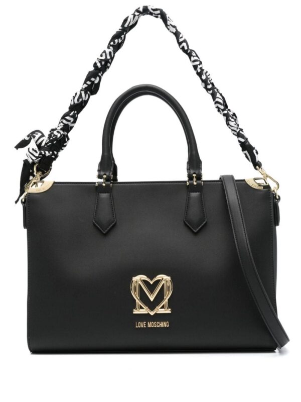 22465180_52413242_1000.jpg Love Moschino logo-lettering tote bag