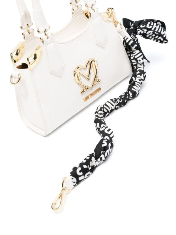 22465187_52405267_1000.jpg Love Moschino logo-plaque tote bag