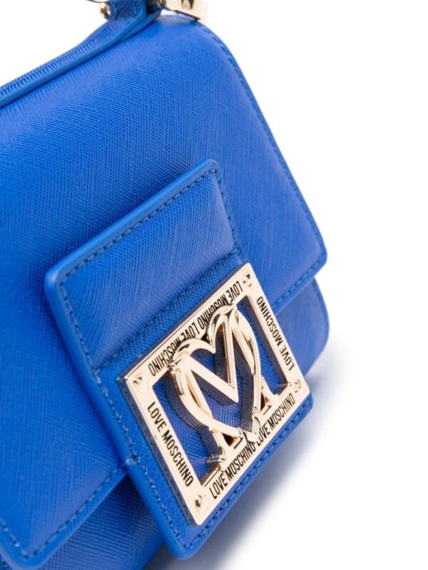 22465194_52400761_1000.jpg Love Moschino logo-plaque tote bag