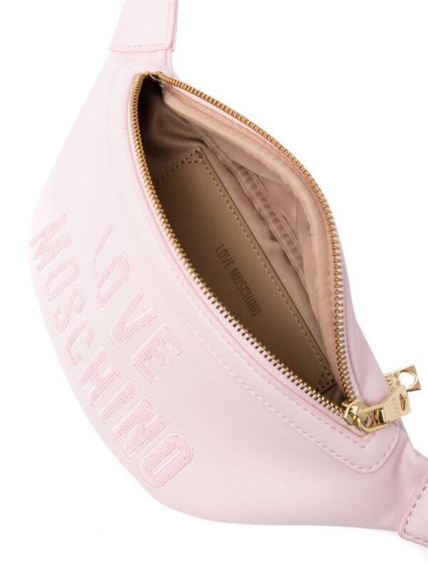 22465203_52421176_1000.jpg Love Moschino logo-embellished belt bag