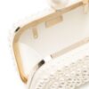 Jimmy Choo Cloud pearl-embellished clutch bag