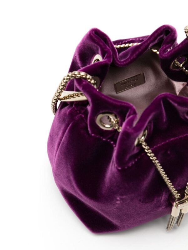 22465360_52539830_1000.jpg Jimmy Choo Bon Bon velvet shoulder bag