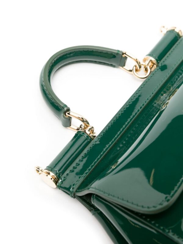 22488897_52451439_1000.jpg Dolce & Gabbana small Sicily patent-leather tote bag