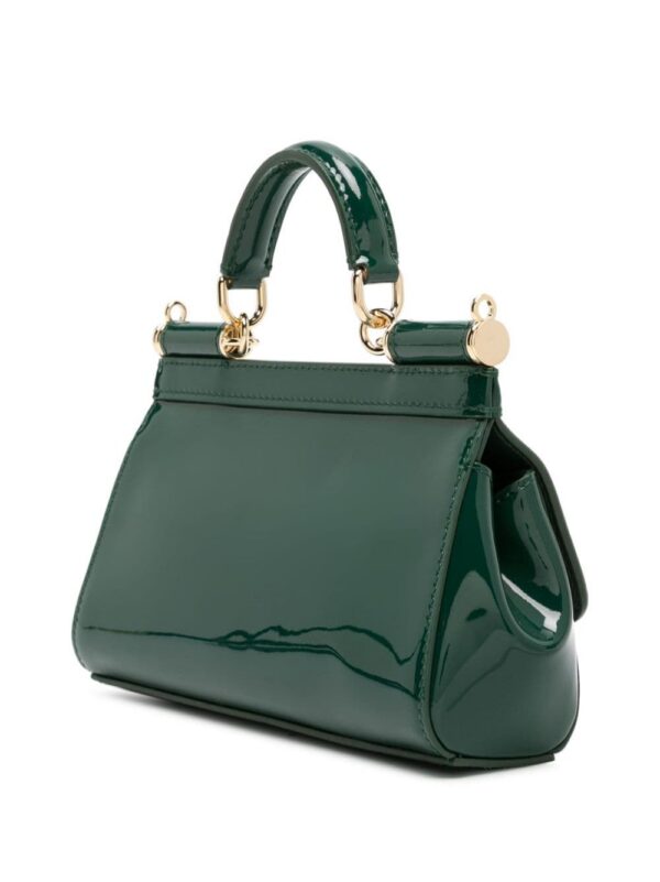 22488897_52451457_1000.jpg Dolce & Gabbana small Sicily patent-leather tote bag