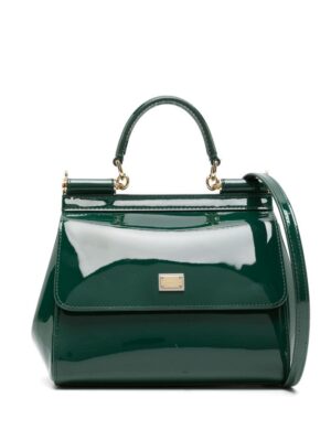 22489473_52451883_1000.jpg Dolce & Gabbana medium Sicily patent-leather tote bag