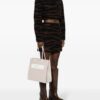 Moschino raised logo tote bag