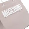 Moschino raised logo tote bag