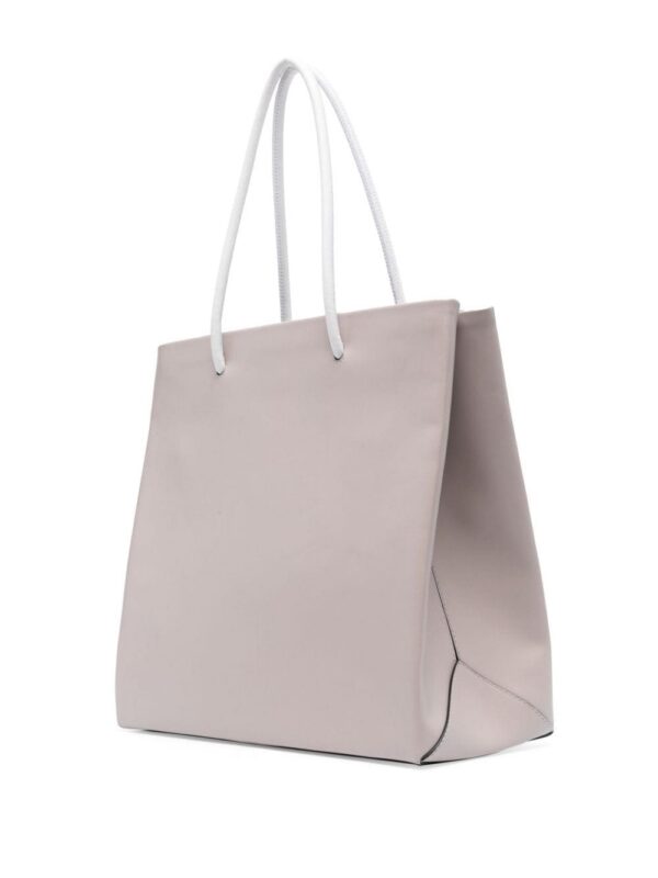 Moschino raised logo tote bag