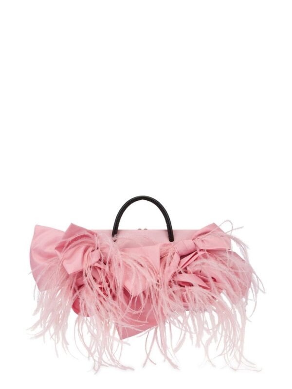 22498223_53228325_1000.jpg Moschino feather-embellished tote bag