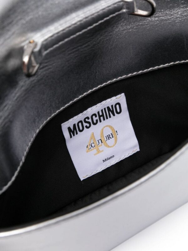 Moschino crystal-embellished mini bag