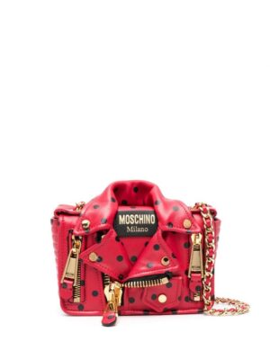 22498230_53221893_1000.jpg Moschino Biker polka-dot shoulder bag