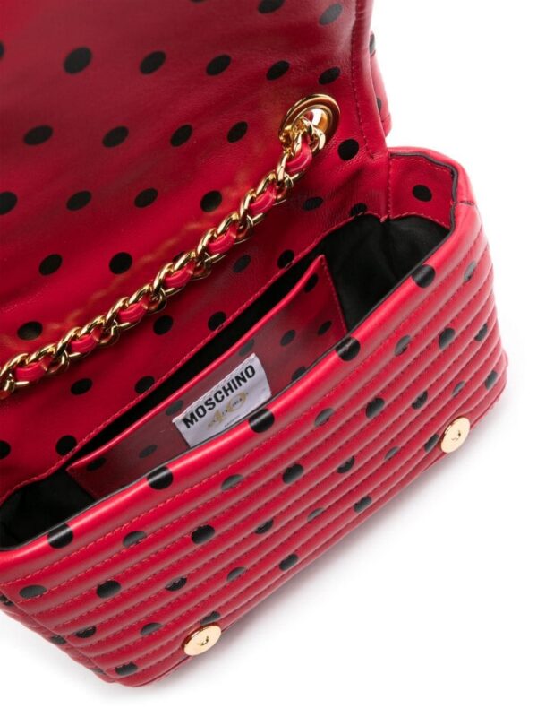 22498230_53221895_1000.jpg Moschino Biker polka-dot shoulder bag