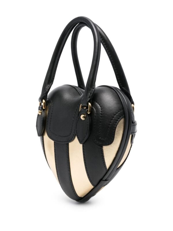 Moschino Heartbeat clutch bag