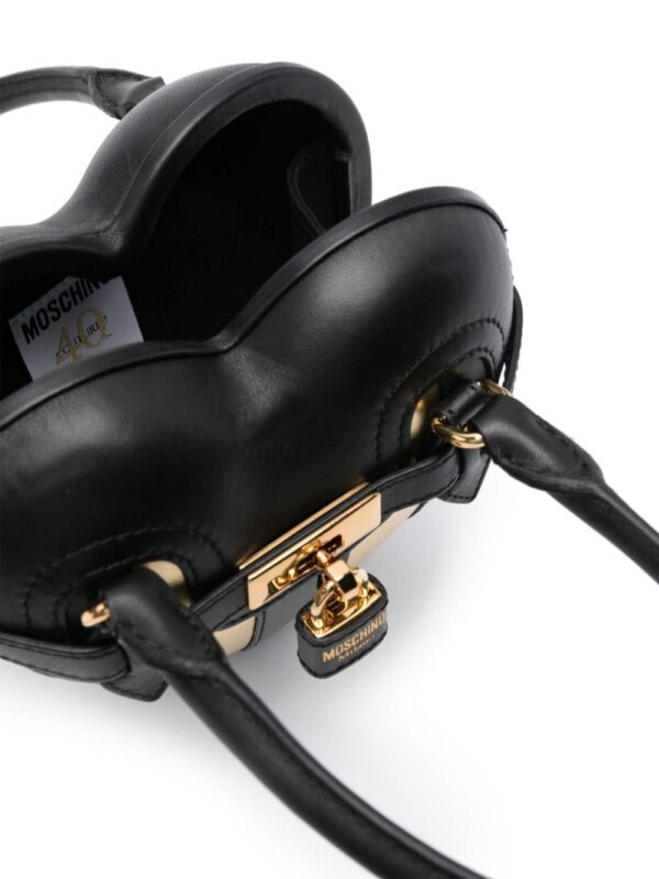Moschino Heartbeat clutch bag