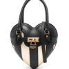 Moschino Heartbeat clutch bag
