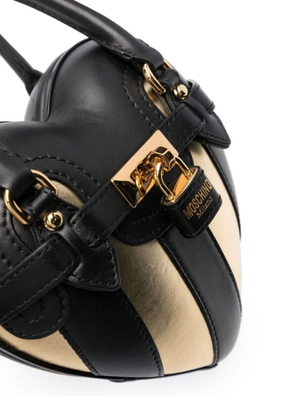Moschino Heartbeat clutch bag