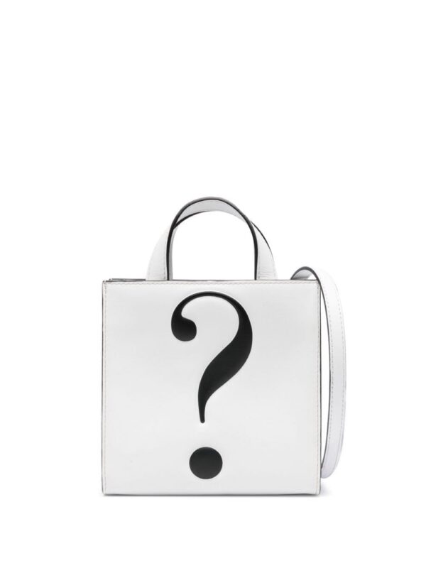 22498236_52463919_1000.jpg Moschino logo-embossed tote bag