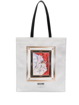 22498237_52467877_1000.jpg Moschino Still Life with Heart-print shoulder bag