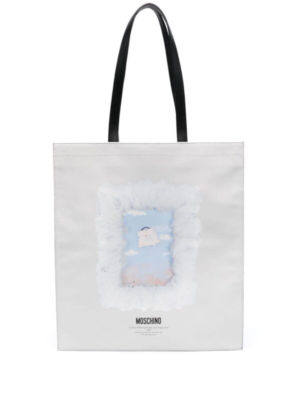 22498239_52463838_1000.jpg Moschino Cloud with Handle and Padlock-print shoulder bag