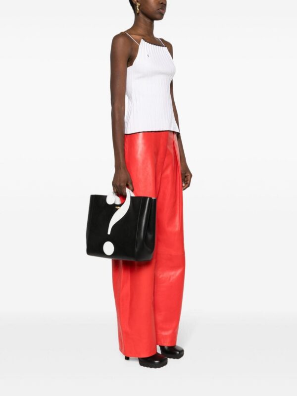 22499541_53158795_1000.jpg Moschino Question Mark leather tote bag