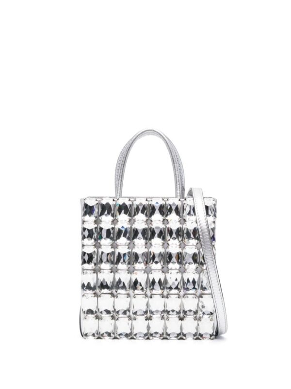 22499548_52470785_1000.jpg Moschino gem-embellished tote bag