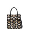 22499555_52464985_1000.jpg Moschino floral stud-detailing tote bag