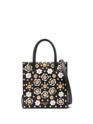 22499555_52464985_1000.jpg Moschino floral stud-detailing tote bag
