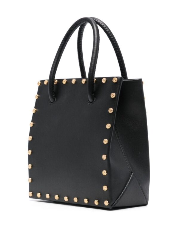 22499555_52465000_1000.jpg Moschino floral stud-detailing tote bag