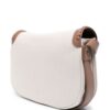 Emporio Armani medium debossed-logo shoulder bag