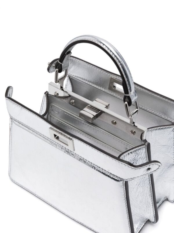 FENDI Peekaboo ISeeU leather mini bag