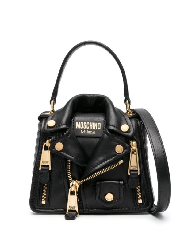 22516398_52507797_1000.jpg Moschino Biker leather tote bag