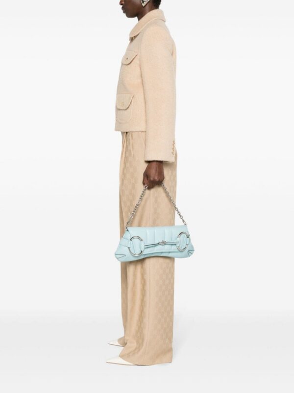 Gucci large Horsebit Chain shoulder bag