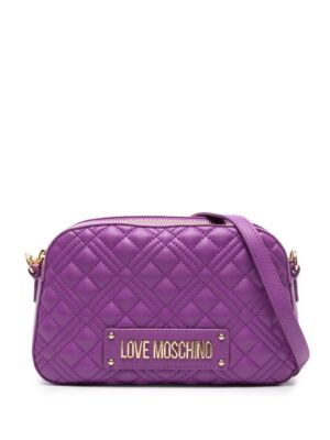 22537023_52547832_1000.jpg Love Moschino logo-plaque quilted crossbody bag