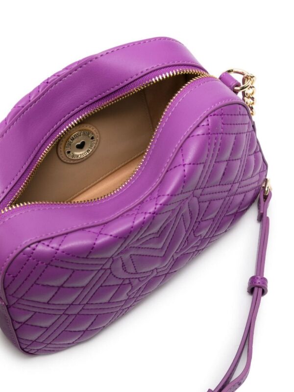 22537023_52547833_1000.jpg Love Moschino logo-plaque quilted crossbody bag