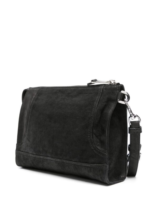 22538711_52526478_1000.jpg Moschino logo-patch nubuck clutch bag