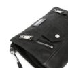 22538711_52526480_1000.jpg Moschino logo-patch nubuck clutch bag