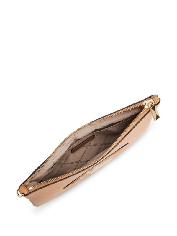 22545546_53864735_1000.jpg Michael Kors logo-embossed leather clutch