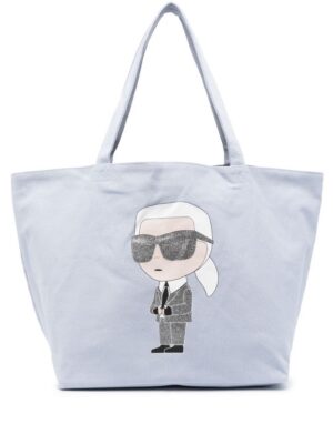 22578162_48162014_1000.jpg Karl Lagerfeld K/Ikonik 2.0 canvas tote bag