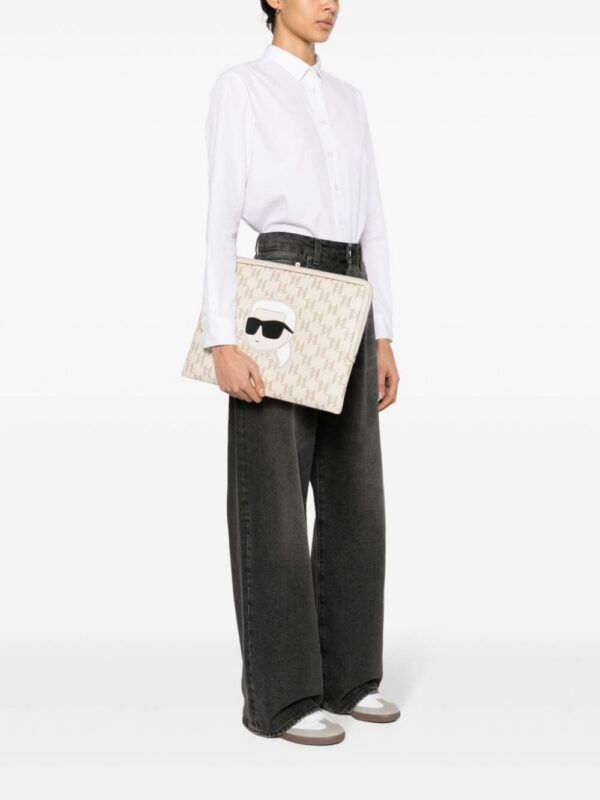 22586008_52846703_1000.jpg Karl Lagerfeld large K/Ikonik 2.0 clutch bag