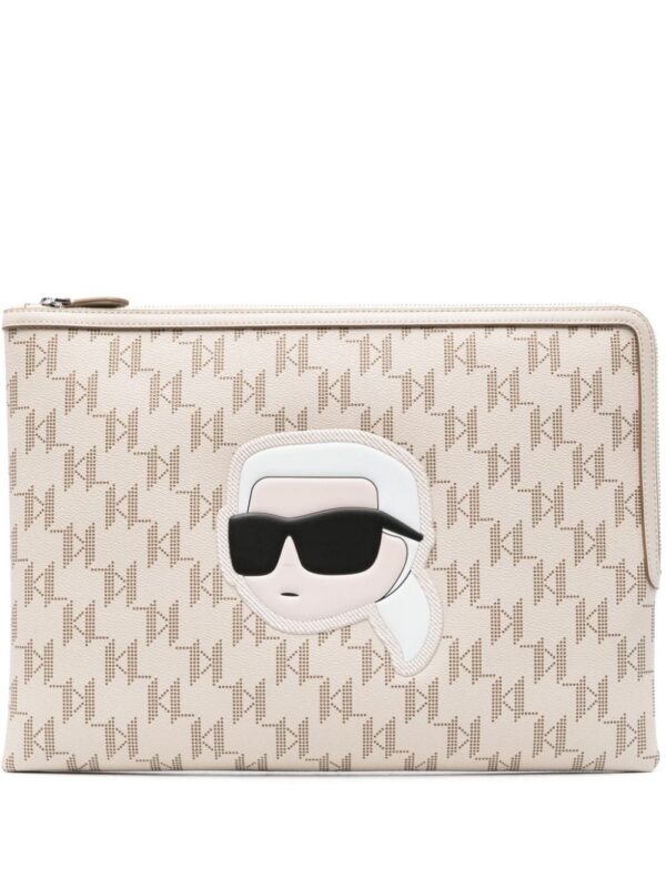 22586008_52846706_1000.jpg Karl Lagerfeld large K/Ikonik 2.0 clutch bag