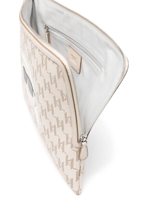 22586008_52846713_1000.jpg Karl Lagerfeld large K/Ikonik 2.0 clutch bag