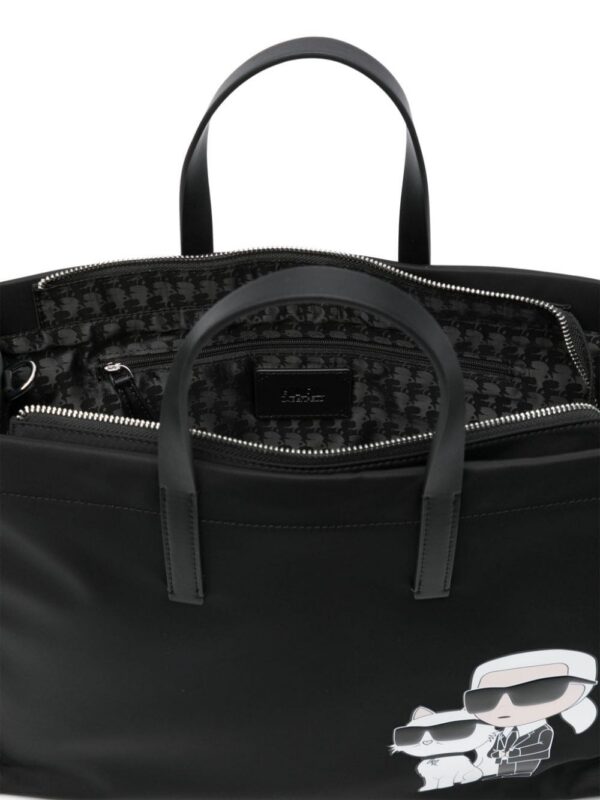 22586016_52846145_1000.jpg Karl Lagerfeld large K/Ikonik 2.0 tote bag